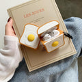 Eggs on Toast Premium AirPods Case Shock Proof Cover