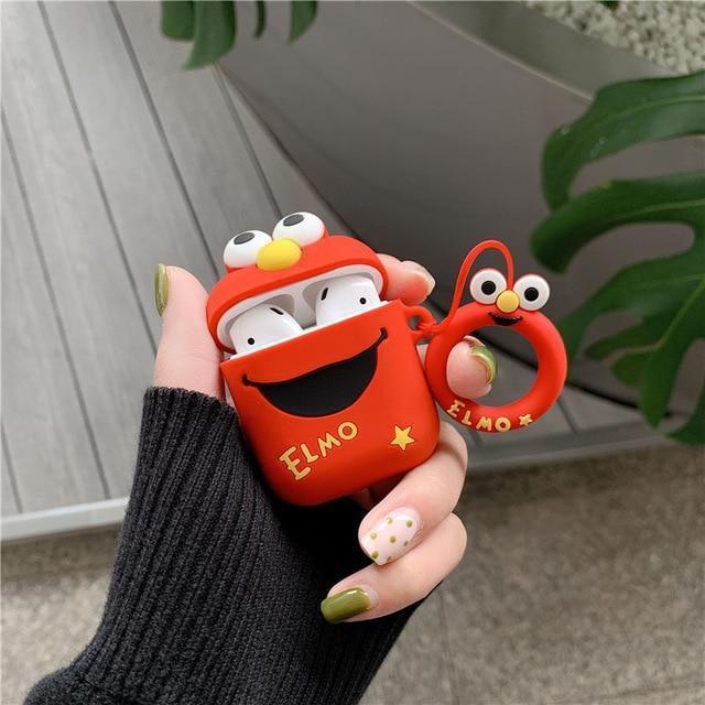 Elmo AirPods Case Shock Proof Cover