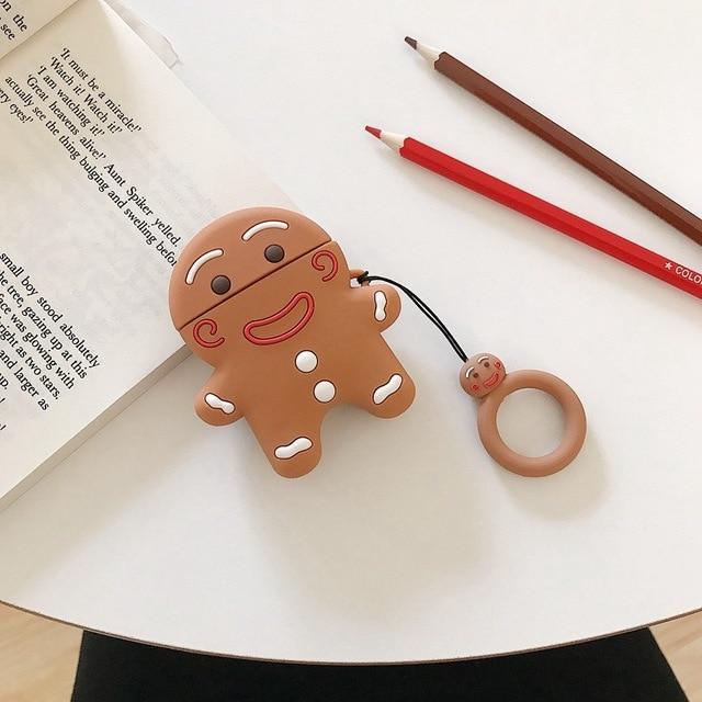 GingerBread Man Cookie Premium AirPods Case Shock Proof Cover