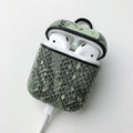 Green Constrictor AirPods Case Shock Proof Cover