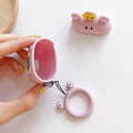 Green Little Monster AirPods Case Shock Proof Cover