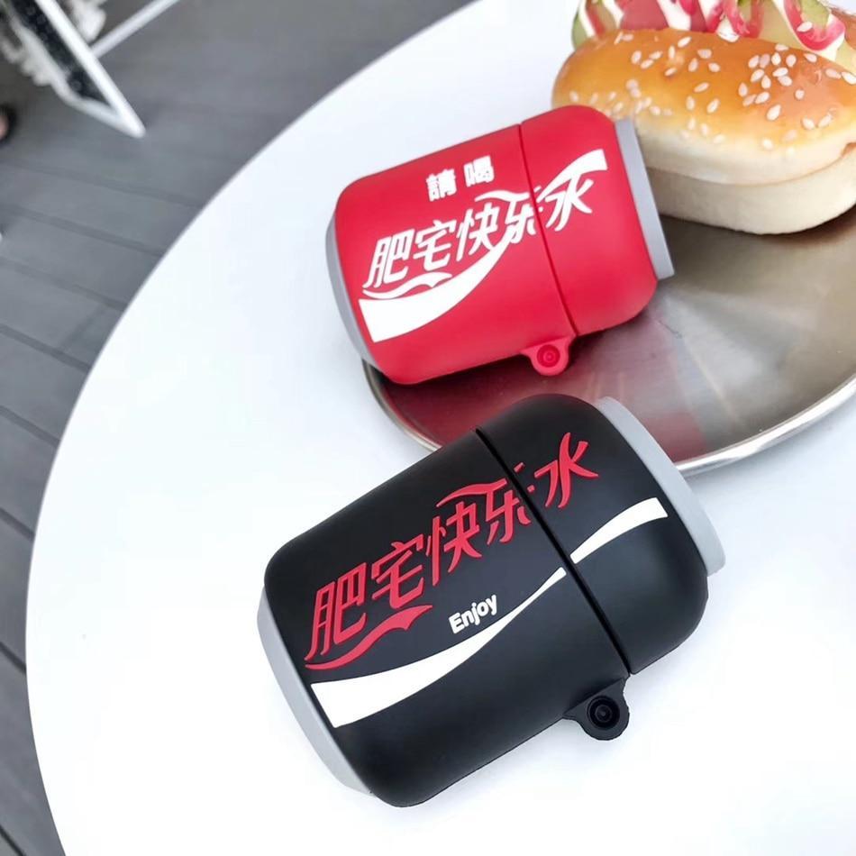 Japanese Coca Cola Premium AirPods Case Shock Proof Cover