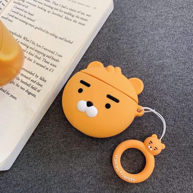 Kakao Friends 'Ryan' Premium AirPods Case Shock Proof Cover