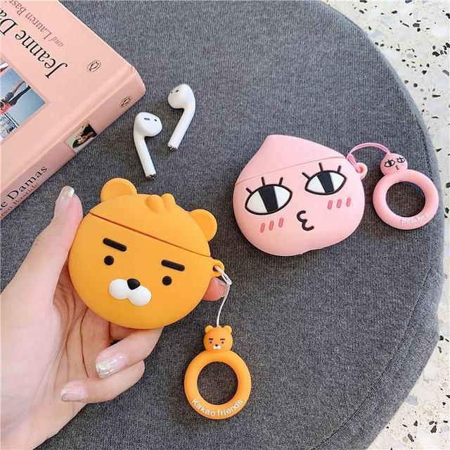 Kakao Friends 'Ryan' Premium AirPods Case Shock Proof Cover