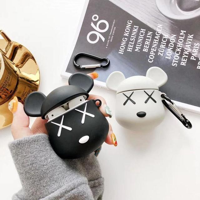 KAWS Black AirPods Case Shock Proof Cover