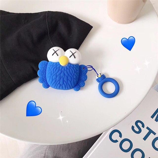 KAWS Blue Owl AirPods Case Shock Proof Case