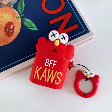 KAWS Elmo AirPods Case Shock Proof Cover