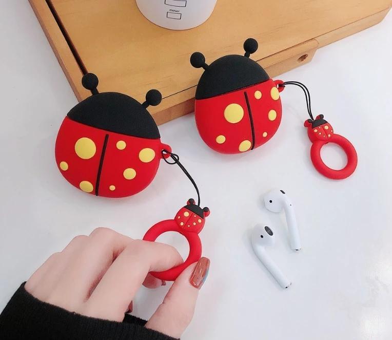 Lady Bug Premium AirPods Case Shock Proof Cover