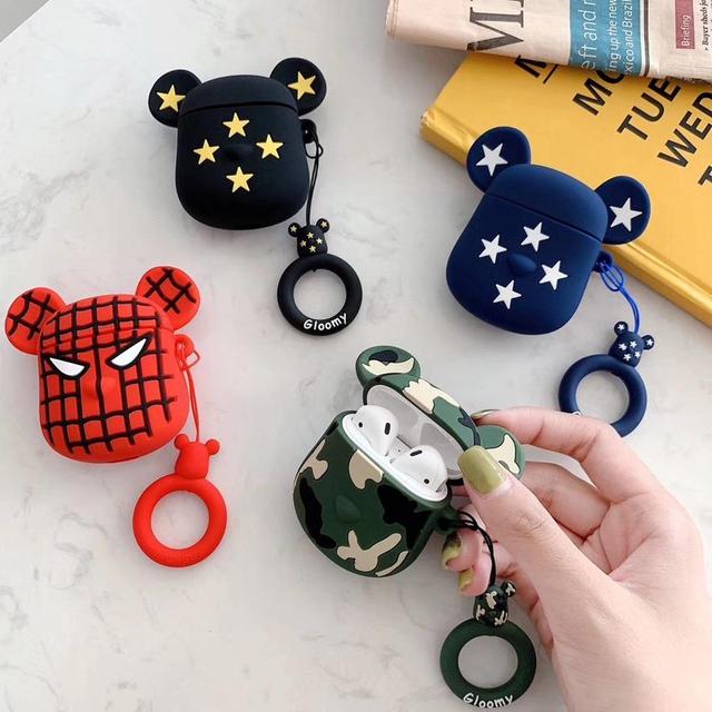 Limited Edition KAWS Gloomy 'Spiderman' Premium AirPods Case Shock Proof Cover