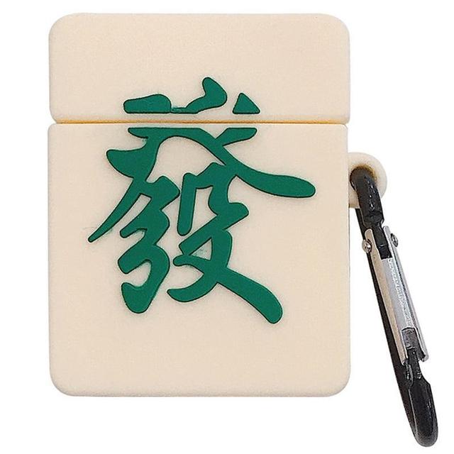 Mahjong 'Green Dragon' Premium AirPods Case Shock Proof Cover