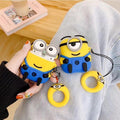 Minions Happy Blue Premium AirPods Case Shock Proof Cover