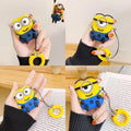 Minions Smirky Navy Premium AirPods Case Shock Proof Cover