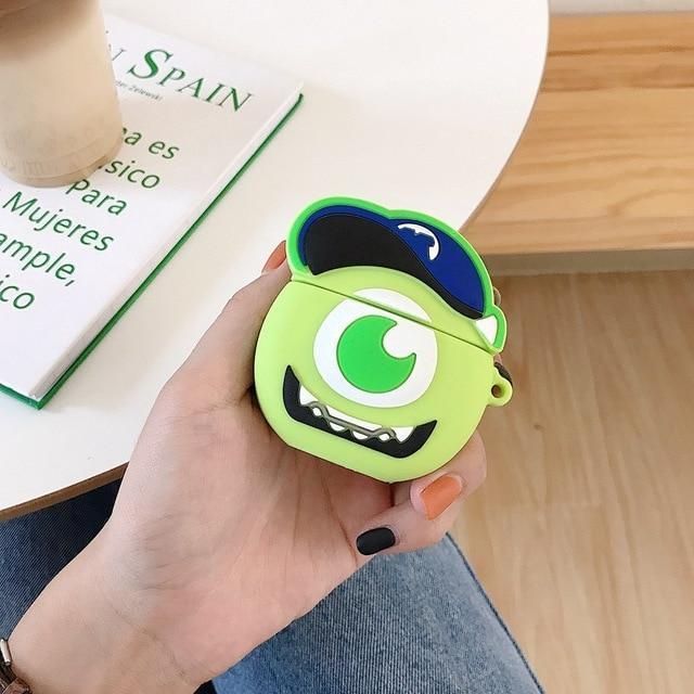 Monsters Inc. Baby Mike Wizowski Premium AirPods Case Shock Proof Cover