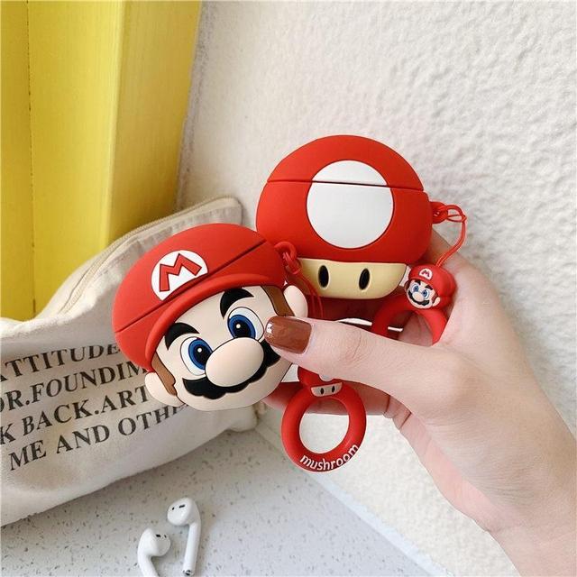 Nintendo Super Mario Bros. 'Mario' Premium AirPods Case Shock Proof Cover