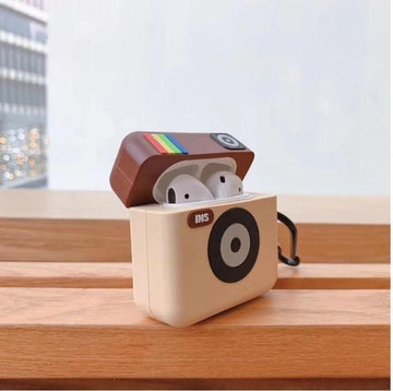 Original Instagram Camera Icon Premium AirPods Case Shock Proof Cover