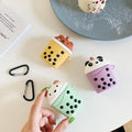 Panda BubbleTea Premium AirPods Case Shock Proof Cover