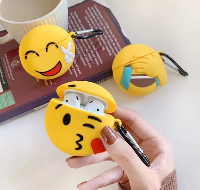 Peace Emoji Premium AirPods Case Shock Proof Cover