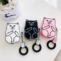 Pink Cat Premium AirPods Case Shock Proof Cover