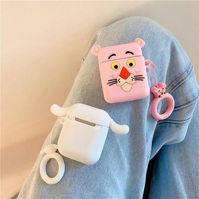 Pink Panther AirPods Case Shock Proof Cover