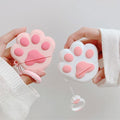 Pink Paw AirPods Case Shock Proof Cover