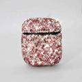 Pink Rhinestone AirPods Case Shock Proof Cover