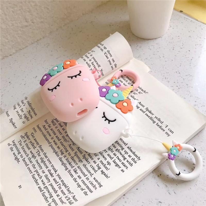 Pink Unicorn Premium AirPods Case Shock Proof Cover