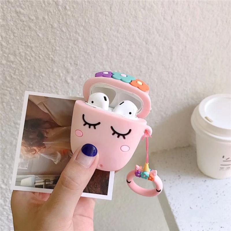 Pink Unicorn Premium AirPods Case Shock Proof Cover