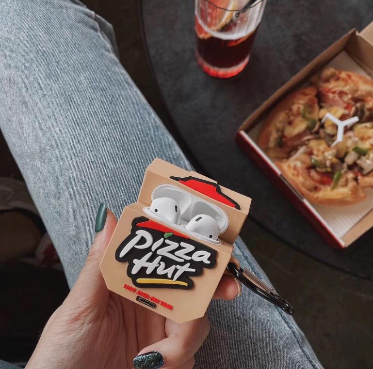 Pizza Hut Box Premium AirPods Case Shock Proof Cover