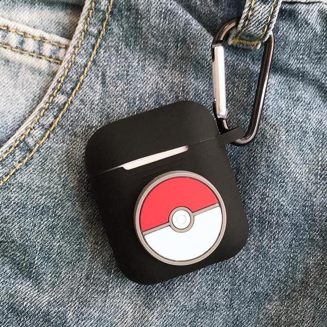 Pokemon Pokeball AirPods Case Shock Proof Cover