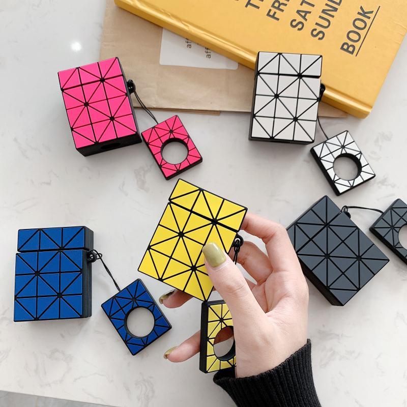 Rubik's Cube Premium AirPods Case Shock Proof Cover