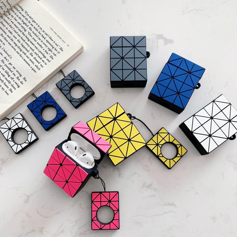 Rubik's Cube Premium AirPods Case Shock Proof Cover