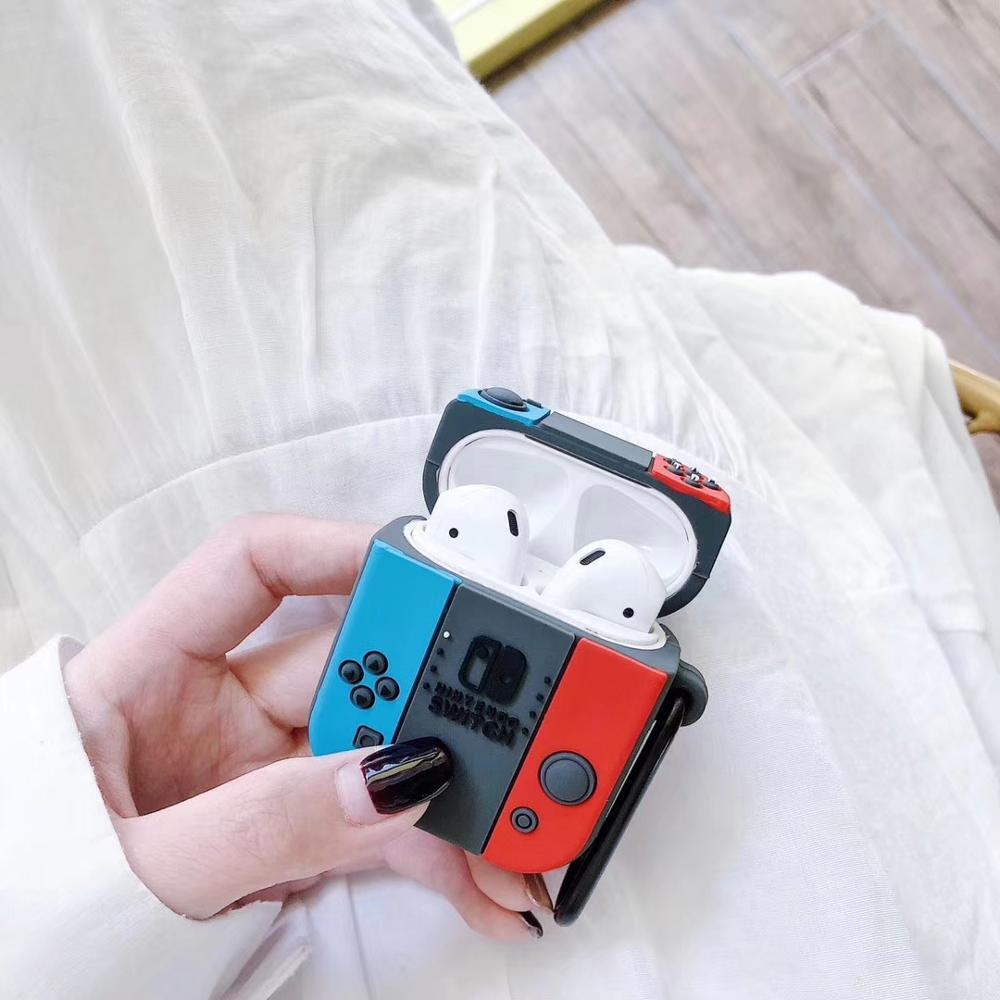 Nintendo Switch Premium AirPods Case Shock Proof Cover