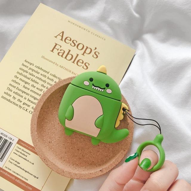 Cute Dinosaur Premium AirPods Case Shock Proof Cover