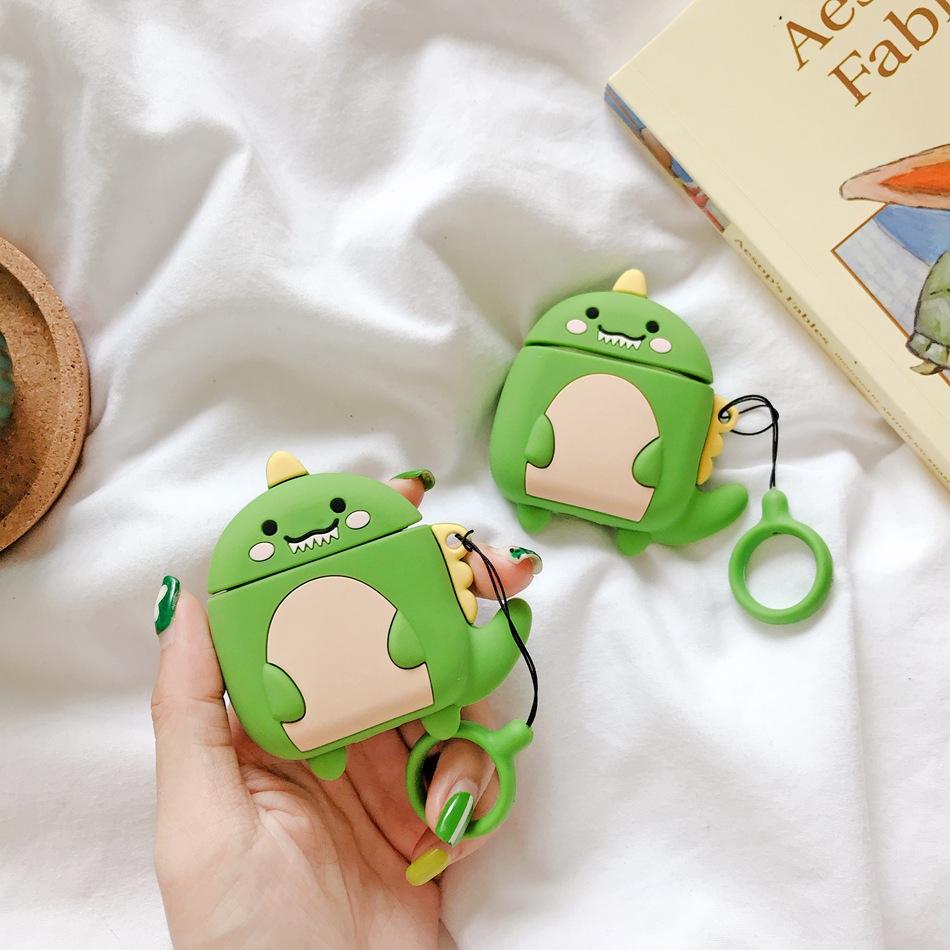 Cute Dinosaur Premium AirPods Case Shock Proof Cover