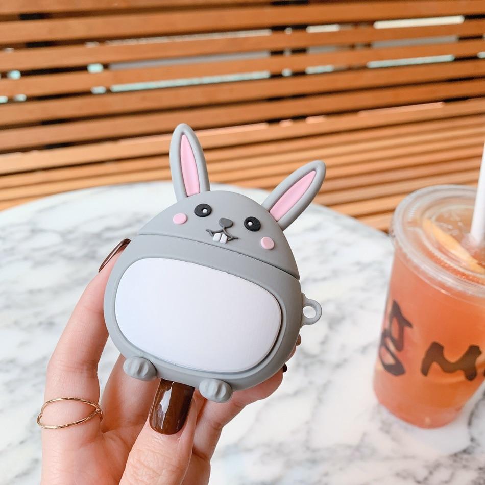 Cute Bunny Premium AirPods Case Shock Proof Cover