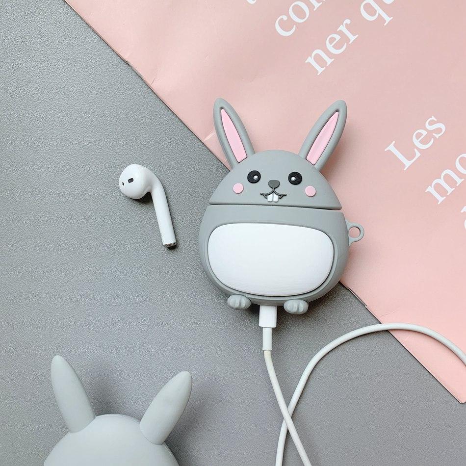 Cute Bunny Premium AirPods Case Shock Proof Cover