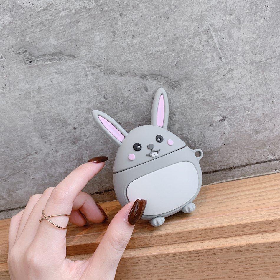 Cute Bunny Premium AirPods Case Shock Proof Cover