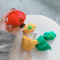 Green Bell Pepper Premium AirPods Case Shock Proof Cover