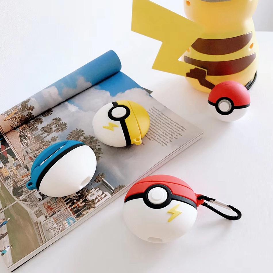 Pokemon 'Yellow Pokeball' Premium AirPods Case Shock Proof Cover