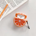 Orange Premium AirPods Case Shock Proof Cover