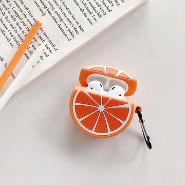 Orange Premium AirPods Case Shock Proof Cover