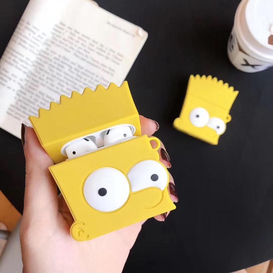 The Simpons 'Bart Simpson' Premium AirPods Case Shock Proof Cover