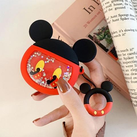 Mickey Mouse 'Snowglobe' Premium AirPods Case Shock Proof Cover