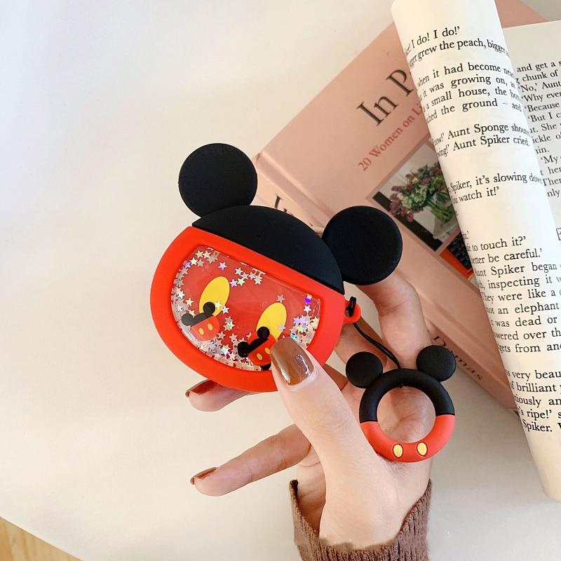 Mickey Mouse 'Snowglobe' Premium AirPods Case Shock Proof Cover
