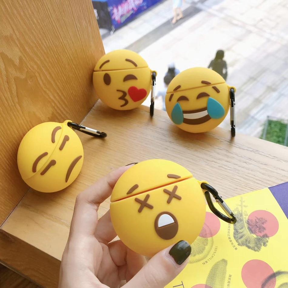 Laughing Tears Emoji Premium AirPods Case Shock Proof Cover