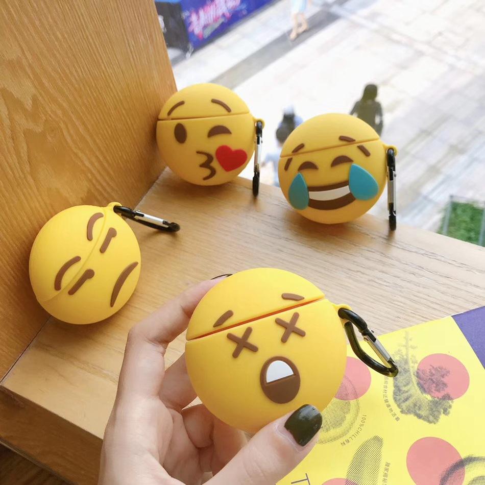 Side Eye Emoji Premium AirPods Case Shock Proof Cover