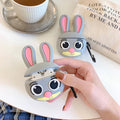 Wide Eyed Bunny Premium AirPods Case Shock Proof Cover