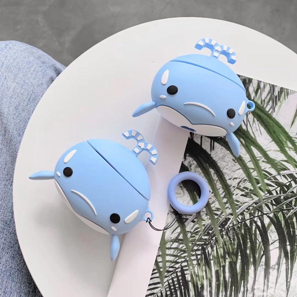 Frowny Whale Premium AirPods Case Shock Proof Cover