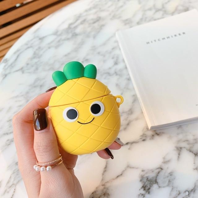 Happy Pineapple Premium AirPods Case Shock Proof Cover