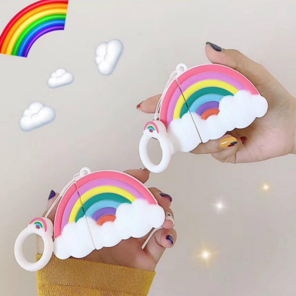 Cute Rainbow Premium AirPods Case Shock Proof Cover